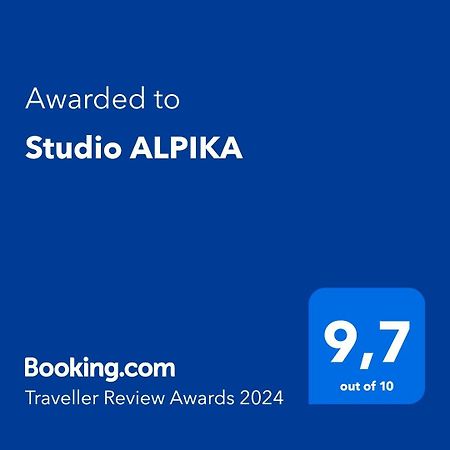 Villa Studio Alpika Luče Exterior foto